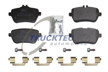 0235510 KLOCKI HAMULC. MERCEDES TRUCKTEC підбір по vin на Brocar