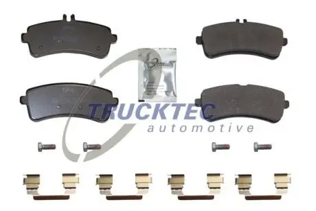 0235519 KLOCKI HAMULC. MERCEDES TRUCKTEC підбір по vin на Brocar