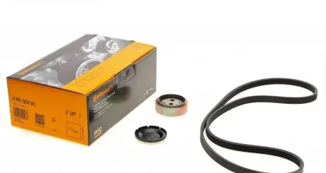 4PK1237K1 Комплект ремня генератора VW Passat/Audi A4/A6/A8 2.5 TDI 98-05/Skoda Superb 2.5TDI 01-08 CONTITECH подбор по vin на Brocar