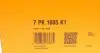 7PK1605K1 Комплект ремня генератора Renault Kangoo/Megane/Scenic 13-/Dacia Dokker/Duster/Logan 1.2 TCe 12- CONTITECH підбір по vin на Brocar