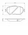 Тормозные колодки передн. Camry 01- 0 986 494 418