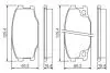 0986494442 Колодки гальмівні дискові BOSCH підбір по vin на Brocar