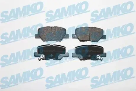 5SP1802 Комплект гальмівних колодок, дискове гальмо SAMKO підбір по vin на Brocar