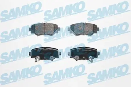 5SP1918 Klocki ham. MAZDA 3 tył SAMKO подбор по vin на Brocar