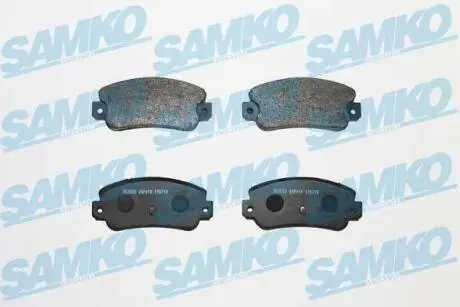 5SP410 Комплект гальмівних колодок, дискове гальмо SAMKO підбір по vin на Brocar