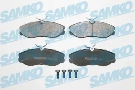 5SP470 Гальмівні колодки перед. дискові Nissan Maverick/Serena/Terrano II SAMKO підбір по vin на Brocar