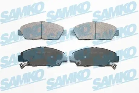 5SP567 Комплект тормозных колодок, дисковый тормоз SAMKO підбір по vin на Brocar
