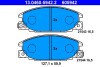 Комплект тормозных колодок, дисковый тормоз 13.0460-5942.2