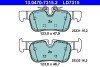 Колодки тормозные дисковые керамические, к-кт 13.0470-7315.2