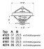 Термостат 87°C T2 1,9-2,1B,VENTO 4155.87D