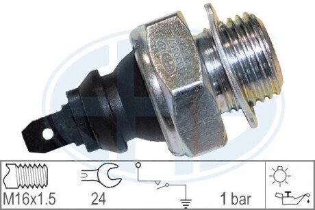 330367 Датчик тиску масла ERA підбір по vin на Brocar
