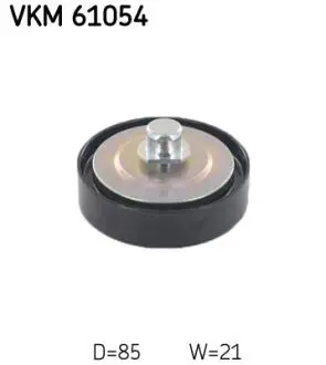 VKM61054 Паразитний ролик поликлинового ременя SKF підбір по vin на Brocar