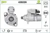 Стартер (12В, 2кВт, новий) AUDI A1, A3, Q3, TT  SEAT ALTEA, ALTEA XL, ATECA, IBIZA IV, IBIZA IV SC, LEON, TOLEDO III  SKODA OCTAVIA II, OCTAVIA III, ROOMSTER, SUPERB II, SUPERB III 1.4-2.5 05.03- 438226
