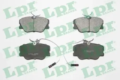 05P986 Гальмівні колодки, дискове гальмо (набір) LPR підбір по vin на Brocar