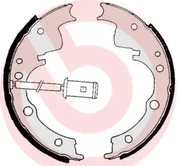 SA6505 Комплект гальмівних колодок BREMBO підбір по vin на Brocar