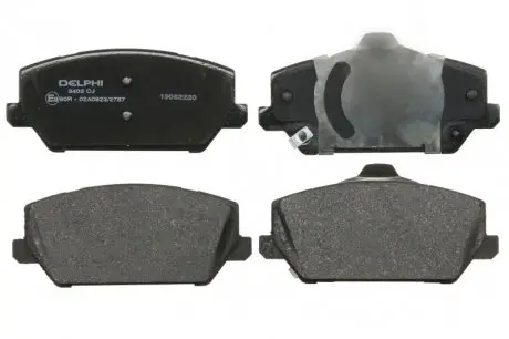 LP3403 Тормозные колодки, дисковые. DELPHI підбір по vin на Brocar