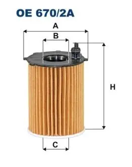 OE6702A Фільтр FILTRON підбір по vin на Brocar