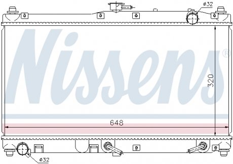 62467 Радиатора NISSENS подбор по vin на Brocar