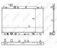 Радіатор охолодження Honda CR-V 2.4 07- 58469