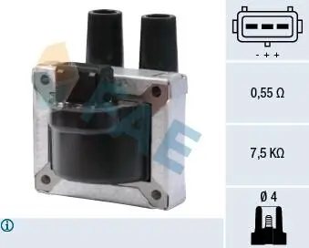 80232 Котушка запалювання FAE підбір по vin на Brocar
