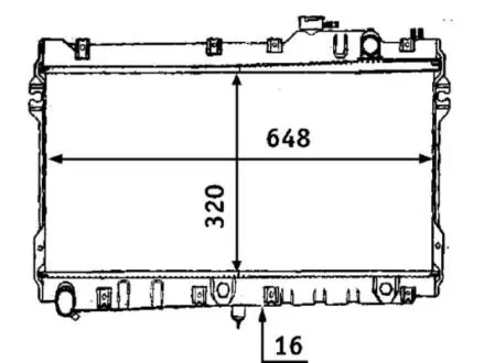 CR185000S CHŁODNICA SILNIKA MAZDA MAHLE / KNECHT підбір по vin на Brocar