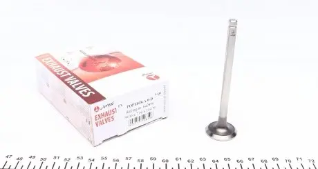 POPE018A0D Клапан (випуск) Opel Corsa A/Kadett D/E 1.2/1.3 79-93 (29x7x104.5) (вальцювання) PARADOWSCY AMP підбір по vin на Brocar