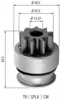 AMB0369 BENDIKS ROZRUSZNIKA GM MAGNETI MARELLI підбір по vin на Brocar