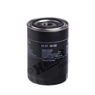 H17W09 Масляный фильтр, Воздушный фильтр, компрессор - подсос воздуха HENGST FILTER подбор по vin на Brocar