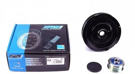 171028KIT Шків колінвалу + шків генератора BMW 5 (E39) 520d 00-03 IJS GROUP підбір по vin на Brocar