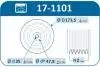 171101 Ременный шкив, коленчатый вал 17-1101 IJS GROUP IJS GROUP підбір по vin на Brocar