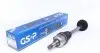 210264 Полуось Citroen Jumpy 2.0 HDi 99-06 (L) (27x37x630x48T) (+ABS) GSP підбір по vin на Brocar