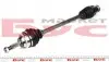 250395 Полуось Renault Kangoo (R) (21x23x728x26T) (+ABS) GSP підбір по vin на Brocar