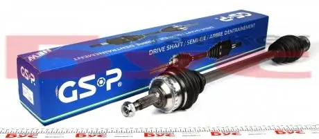 250395 Полуось Renault Kangoo (R) (21x23x728x26T) (+ABS) GSP підбір по vin на Brocar