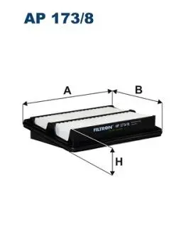 AP1738 Фільтр повітря FILTRON підбір по vin на Brocar