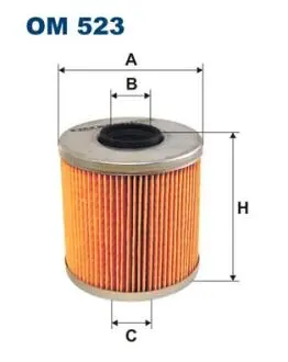 OM523 Фільтр масляний FILTRON підбір по vin на Brocar