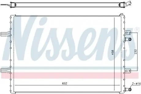 60368 Теплообменник NISSENS подбор по vin на Brocar