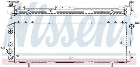 60986 Радиатора NISSENS подбор по vin на Brocar