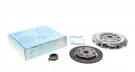 ADR163018 Комплект зчеплення Renault Megane 1.6 16V 98-03 (d=216mm) (+вижимний) BLUE PRINT підбір по vin на Brocar