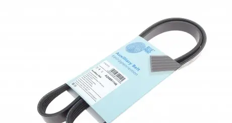 AD05R1146 Ремінь генератора Fiat Doblo 1.4 05-/ Toyota Avensis Verso/ Previa 2.0 01-09 (5PK1146) BLUE PRINT підбір по vin на Brocar