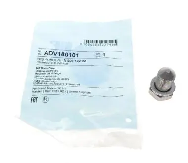 ADV180101 Болт зливу оливи VW Caddy III/T5/Crafter BLUE PRINT підбір по vin на Brocar