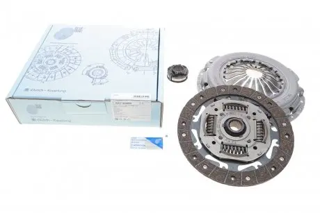 ADV183090 Комплект сцепления Seat Ibiza 01-09/Skoda Fabia/Roomster 1.4TDI 99-15 (51kw)(d=221mm)(+выжимной) BLUE PRINT підбір по vin на Brocar