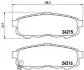P49042 Комплект тормозных колодок, дисковый тормоз BREMBO підбір по vin на Brocar