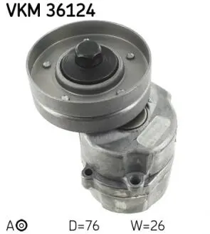 VKM36124 VOLVO Натяжной ролик S40 1.6 95-00 SKF підбір по vin на Brocar