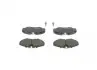 0986424531 Колодки тормозные (передние) Renault Espace (с датчиками) 96- BOSCH підбір по vin на Brocar