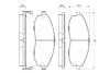 0986424670 Комплект тормозных колодок, дисковый тормоз BOSCH підбір по vin на Brocar