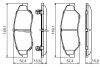 0986424696 Комплект тормозных колодок, дисковый тормоз BOSCH підбір по vin на Brocar