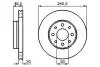 0986478878 Тормозной диск BOSCH підбір по vin на Brocar