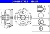 24021807322 Тормозной барабан ATE підбір по vin на Brocar