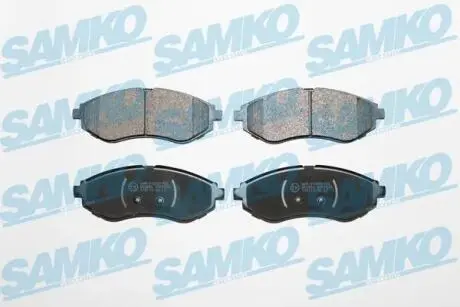 5SP1080 Гальмівні колодки перед. Chevrolet Aveo/Daewoo Kalos 02- SAMKO підбір по vin на Brocar