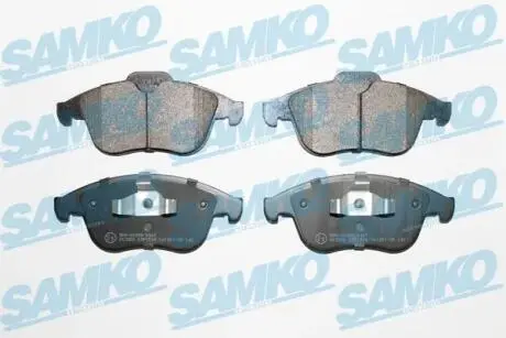 5SP1534 Комплект гальмівних колодок, дискове гальмо SAMKO підбір по vin на Brocar